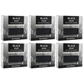 Plantlife Black 6-Pack Bar Soap - Moisturizing and Soothing Soap for Your Skin - Hand Crafted Using Plant-Based Ingredients - Made in California 4.5oz Bar
