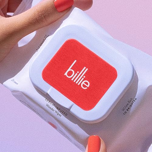 Billie - Wonder Wipes - Makeup-Removing Face Wipes - With Hyaluronic Acid and Witch Hazel - 25 count, Packaging may vary