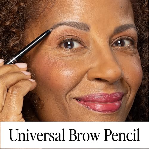 Billion Dollar Brows Universal Eyebrow Pencil ? Dual-Ended Design with Precision Tip & Spoolie, Matte Finish, Waterproof, Easy to Use, Vegan & Cruelty-Free for Perfectly Defined Brows