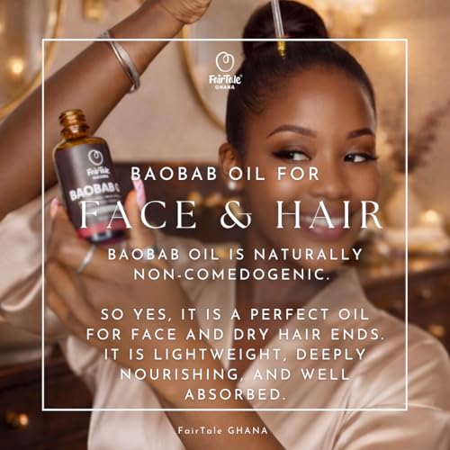 Baobab Oil 7.1 fl oz | 210 ml - 100% Natural, Unrefined Cold?Pressed Face, Body & Hair Oil From Africa