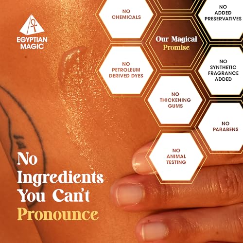 Egyptian Magic - All Purpose Face, Body, and Dry Skin Moisturizing Cream, Skin Protectant for Women & Men, 4 & 2oz Bundle