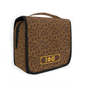 Bad Bananas BBGreek Iota Phi Theta Officially Licensed- Hanging Toiletry Bag/DOPP Kit - Squares - Fraternity Paraphernalia