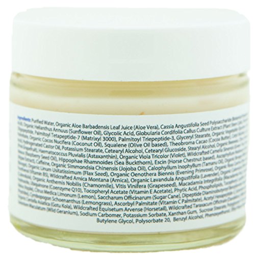 Somaluxe Plant Stem Cell + Collagen Moisturizer - Reverses Skin Aging with CoQ10 and Hyaluronic Acid