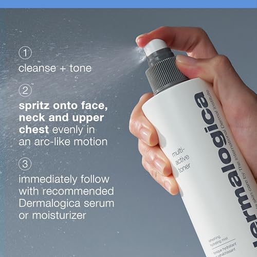 Dermalogica Multi-Active Toner, Facial Spray for Hydrating, Calming, Refreshing - Help Condition Skin and Prepare For Moisture Absorption