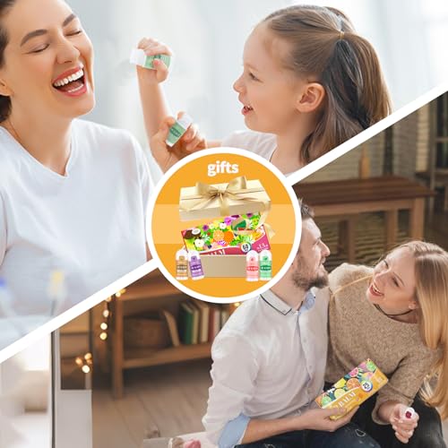 Mini Lip Balm 68 Pack, Natural Lip Balms with Vitamin E and Coconut Oil. Moisturizes for Dry Lips, Perfect for Christmas Gifts, Party Favors, Gift Bags and Small Gifts-13 Flavors