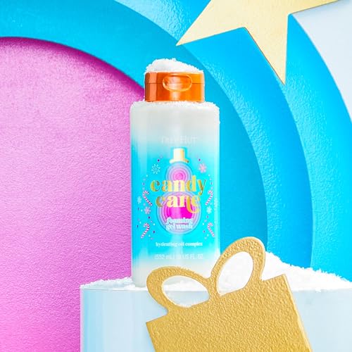 Tree Hut Candy Cane Moisturizing Foaming Gel Wash | Cleanse & Soothe Skin Without Stripping Moisture | Made with our Hydrating Oil Complex | Limited Edition Holiday | 18 fl oz.