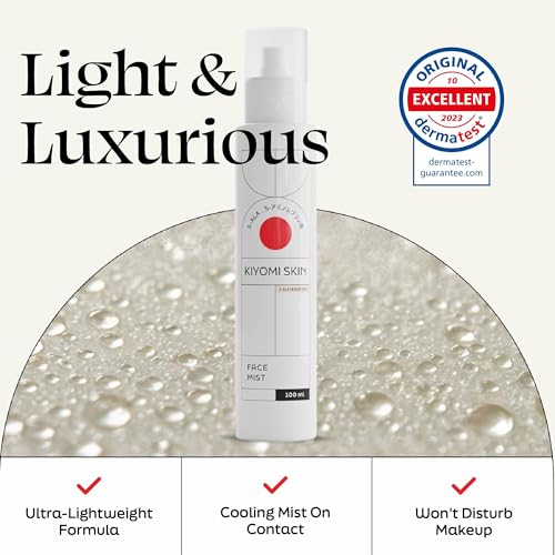 Face Mist Moisturizer - Calming Facial Moisturizing Spray with 5-ALA, Hyaluronic Acid, Green Tea, Lavender - Fast-Absorbing Hydrating Antioxidant Spray for All Skin Types - 3.3 Fl Oz