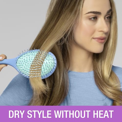 Conair No Frizz Days XL Smooth Cushion Hairbrush - Detangling Hairbrush- Hair Brush- Reduces Frizz - detangler hair brush - hair brushes for women