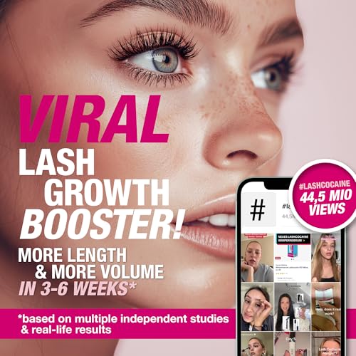 LASHCOCA!NE eyelash growth serum to grow longer & fuller eyelashes | vegan lash enhancing serum | test winner ¡°VERY GOOD¡± for eyelash extensions | long eye-lashes by Svenja Walberg