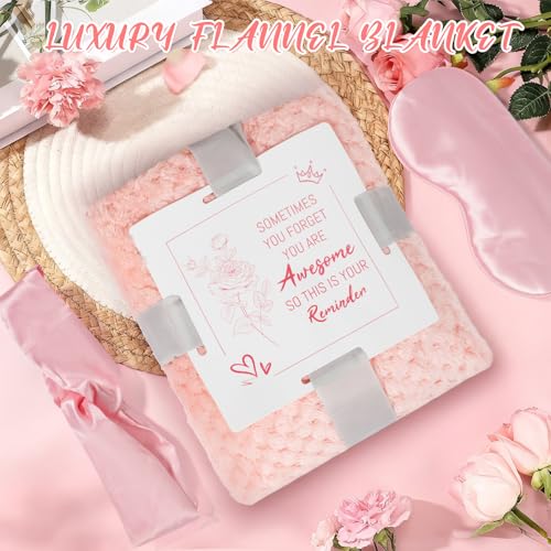 Valentines Day Gifts for Her -12 Pcs Birthday Gifts for Women Mom Her Best Friend Sister Grandma, Self Care Gift Get well Relaxing Spa Thank you Sympathy Gift Basket Set