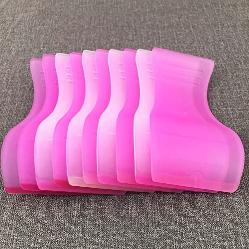 12 Pcs Plastic Hair Wax Cleansing Spatulas Mask Scraper Sticks Hard Wax Applicator Hair Waxing Removal Tools for Depilatory Creams