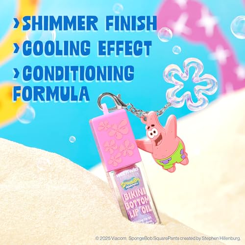 wet n wild Spongebob Bikini Bottom Cooling Lip Oil - I Wumbo, You Wumbo (Pack of 2)