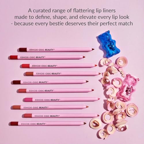 KimChiChic Beauty Your Unicorn Mouth Lip Liner, Ultra Creamy Long-Lasting Lip Pencil, Smooth Glide for Defined, Fuller-Looking Lips, Beginner-Friendly, Cruelty Free, 14 Vanilla Bean