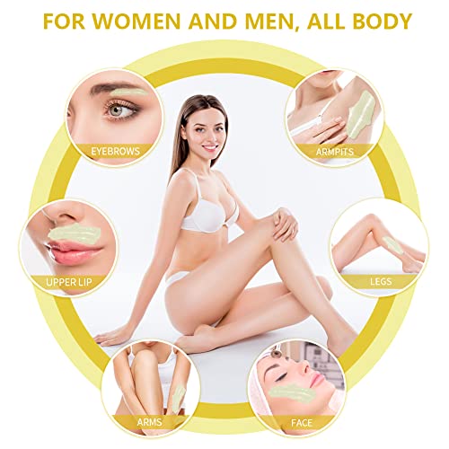 Bestidy Hard Wax Beads for Hair Removal, Sunflower Scent, Wax Beads 450g
