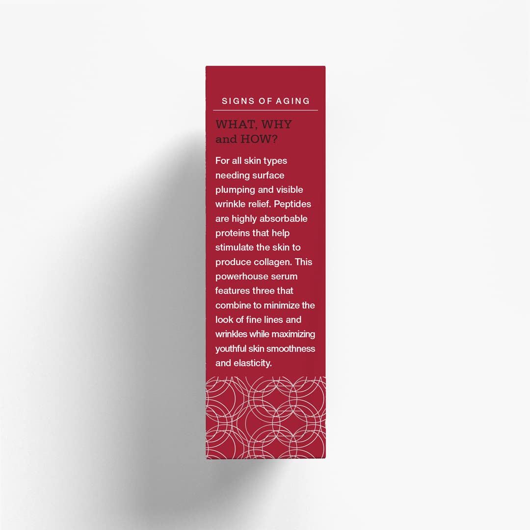 CONTROL CORRECTIVE Firming Tri-Peptide Serum, 1 Oz - Supports Skin Strength, Improves Skin Laxity, Collagen, Elastin, Skin Nourishing, Hyaluronic Acid & Active Peptide Serum For Firming And Hydration
