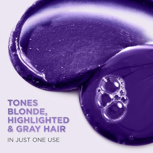 L¡¯Oreal Paris Sulfate Free Brass Toning Purple Conditioner for Blonde,Bleached,Silver,or Brown Highlighted Hair,EverPure,6.8 Fl Oz (Packaging May Vary),(Pack of 2)