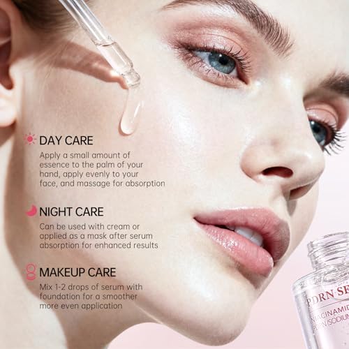 BOLI PDRN Serum, Salmon peptide Niacinamide Serum Hydrating, Moisturizing, Uneven Skin Tone Essence (1.01 fl oz)