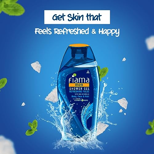 Fiama Di Wills Men Refreshing Pulse Shower Gel, 250ml