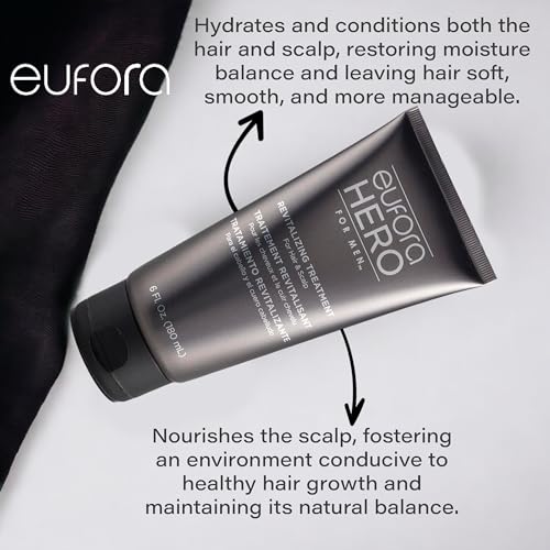 Eufora Hero Men Revitalizing Treatment Hair & Scalp (6 oz)