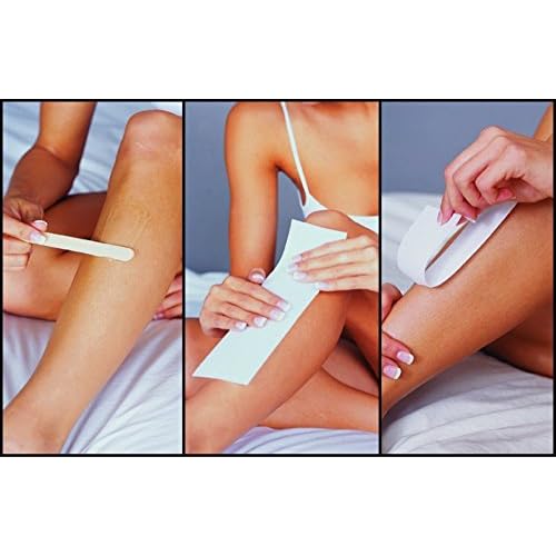 Parissa Epilation Strips | Non-Woven Waxing Strips, Soft & Durable for All-Over Hair Removal, 100% Biodegradable & Reusable with Wax, Professional-Quality for At-Home Waxing | 100 count