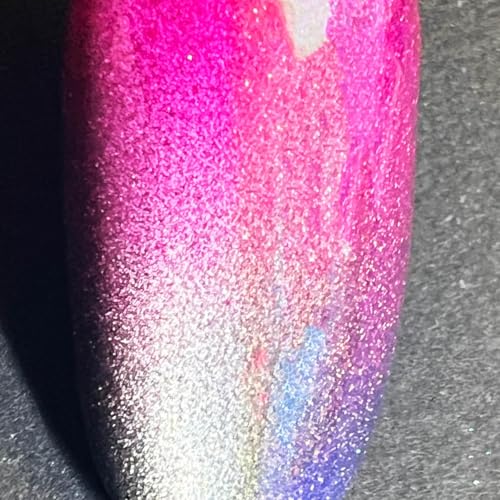 SheModern Non-Stick MATTE + CHROME + STICKY Adhesive Base Clear Gel Polishes (Hema-Free, TOP-free) with Bonding Layer for Creative Dry Coloring of Chrome, Pigment, Glitter, and Sticker Decal