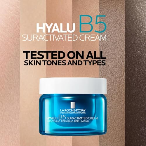 La Roche-Posay Hyalu B5 Super-Activated Anti-Wrinkle Firming Face Cream, 3 Forms of Hyaluronic Acid + Vitamin B5 + Ectoin, Anti-Aging Face Moisturizer Firms Skin + Strengthens Skin's Barrier
