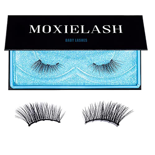 MoxieLash Magnetic Eyelashes - Baby and Money Reusable Magnetic Lashes, No Glue or Alcohol