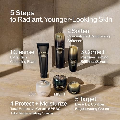 Shiseido Future Solution LX Extra Rich Cleansing Foam - 125 mL - Rich Foaming Cleanser for Smooth and Vibrant Skin - Non-Comedogenic - All Skin Types