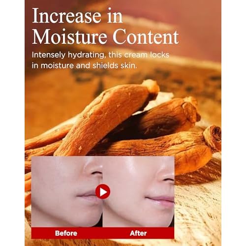 Bonyongo Red Ginseng Vinegar Cream, 1.86 oz | Fermented 6-Year Korean Ginseng | Intensive Hydration + Firming | Non-Greasy Finish for Dry & Mature Skin