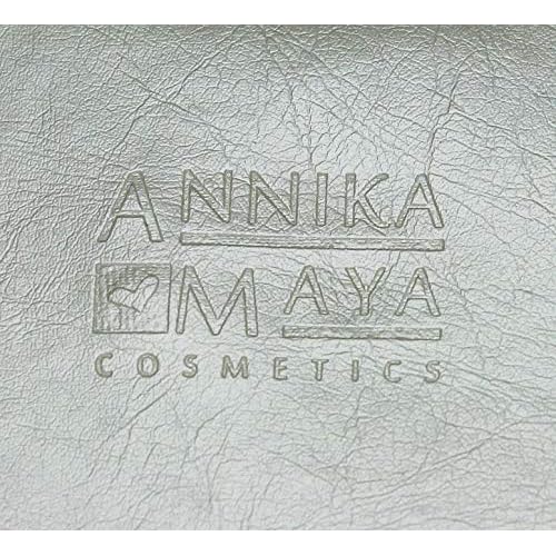 Annika Maya 8 pc Professional Cosmetic Brush Set with Bag - Synthetic Hair