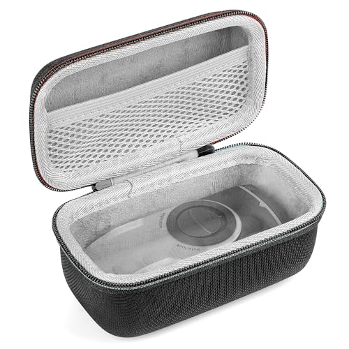 Linkidea Mini Shaver Storage Case, Compatible with Braun M60 M90, Wahl 5 Star Series & Vanish, 7065, Electric Razor Storage Bag (Black)