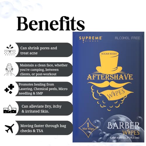 Barber Kit & Free Aftershave Wipes