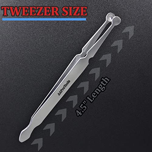 Bead Ball Holding Tweezers 4 1/2 Piercing Tool