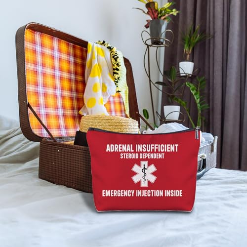 Nurse Doctor Medical Bag,Nurse Travel Adrenal Insufficiency,Emergency Injection Bag for Travel