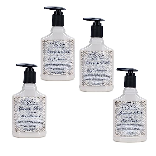 Tyler Glamorous Luxury 8 ounce Hand Soap Wash Pack of 4, High Maintenance