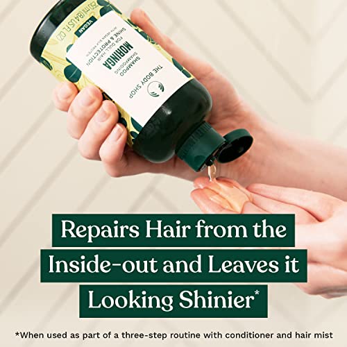 The Body Shop Moringa Shine & Protection Shampoo ? For Dull Hair ? Vegan ? 8.4 oz