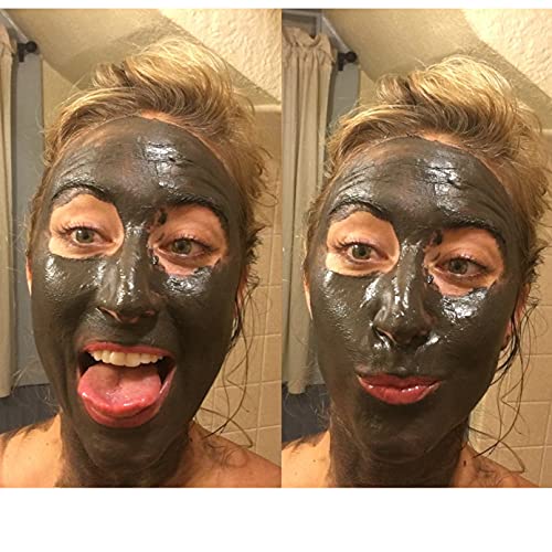 Glimmer Goddess Organic Face Mask to Minimize Pores and Blackheads - DEAD SEA MUD MASK, 2 oz