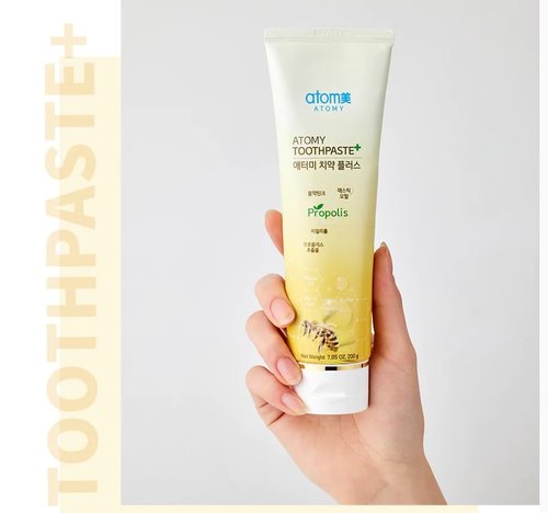BC233 Korean Toothpaste Propolis Bees Dental Oral Care System (7.05 Oz x 3 pcs)