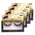 "4 Pairs" Miss Lash 100% Handmade Tapered 3D Volume lash M342