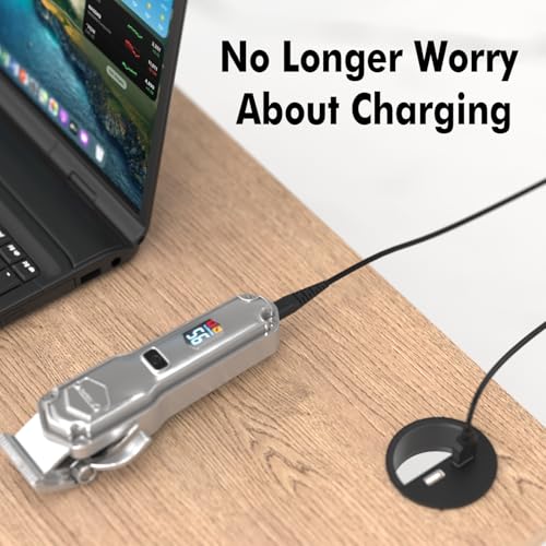 USB Charger Cord for oneisall Low Noise Dog Clippers Model RFC-676 Only, Replacement Charging Cable for oneisall Rechargeable Stainless Steel Blade Pet Shaver