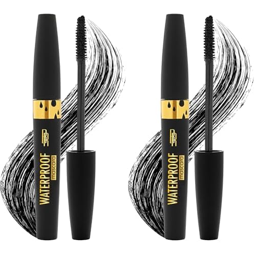 Black Radiance Waterproof Mascara, Eclipse, 0.34 Fl Oz (Pack of 2)