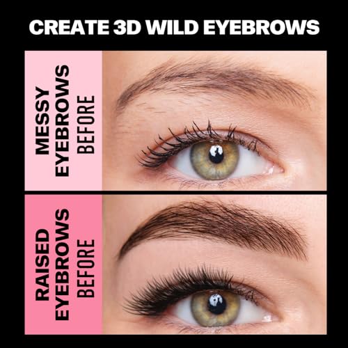 VIOLA HOUSE Brow Styling Wax, Eyebrow Soap, Long-lasting Waterproof Eye Brow Gel, 4D Feathery Eyebrow Soap Kit With Brush-0.49oz