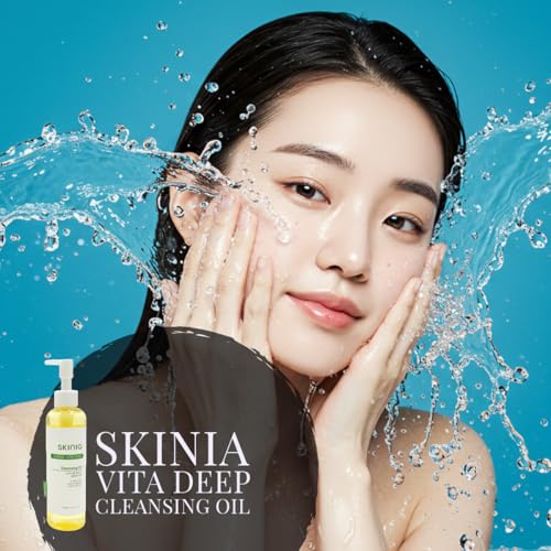 Vita deep Cleansing Oil for Face, Makeup Blackhead Remover, Korean Skin Care, 6.76 fl oz