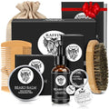 Dad Gifts - Beard Kit & Keychain, Practical & Thoughtful Combo, Birthday Gifts for Dad, Men's Self-care Set & Constant Keepsake, Stepdad/Father/Daddy Gifts from Kids Son Daughter
