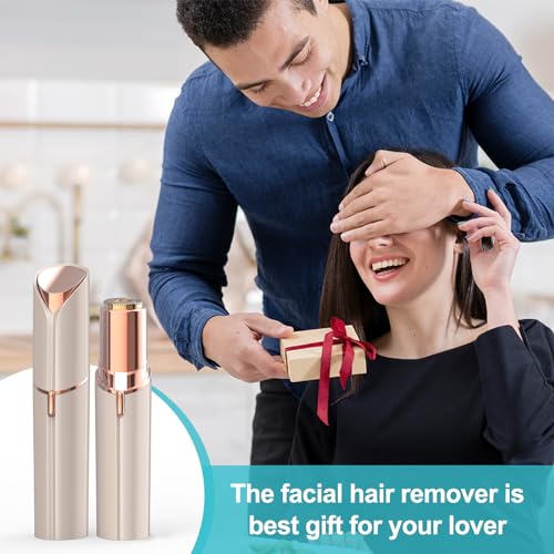 Facial Hair Removal for Women - Electric Painless Hair Removal Tool for Face, Lip & Chin, USB Rechargeable