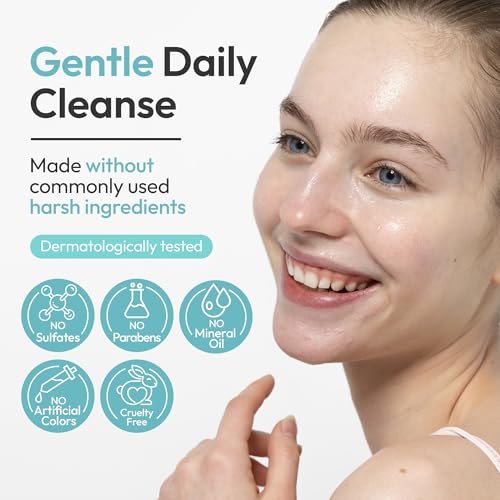 Premium Korean Herbal Cleansing Bar - Anti-Aging & Deep Moisture for Mature Skin - For Dry Itchy Skin - Sulfate-Free, 2.8oz