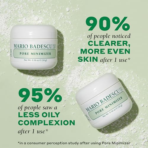 Mario Badescu Silver Powder Pore Minimizer, Skin Care Facial Pore Cleansing Mask With Kaolin Clay & Zinc Oxide
