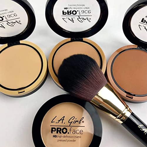 L.A. Girl Pro.Face Matte Pressed Powder, Soft Honey GPP608