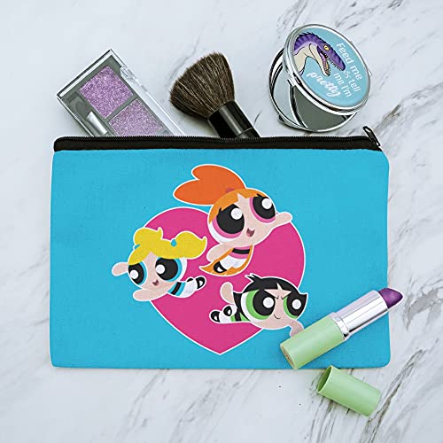 10 Pcs Softball Cosmetic Bags Bulk, Sport Themed Makeup Pouches with Zipper Travel Toiletry Bags for Women Teen Girls, Softball Team Gifts Party Favors