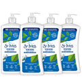 St. Ives Renewing Hand & Body Lotion for Women with Pump, Daily Moisturizer Collagen Elastin for Dry Skin, Made with 100% Natural Moisturizers, 21 fl oz, 4 Pack